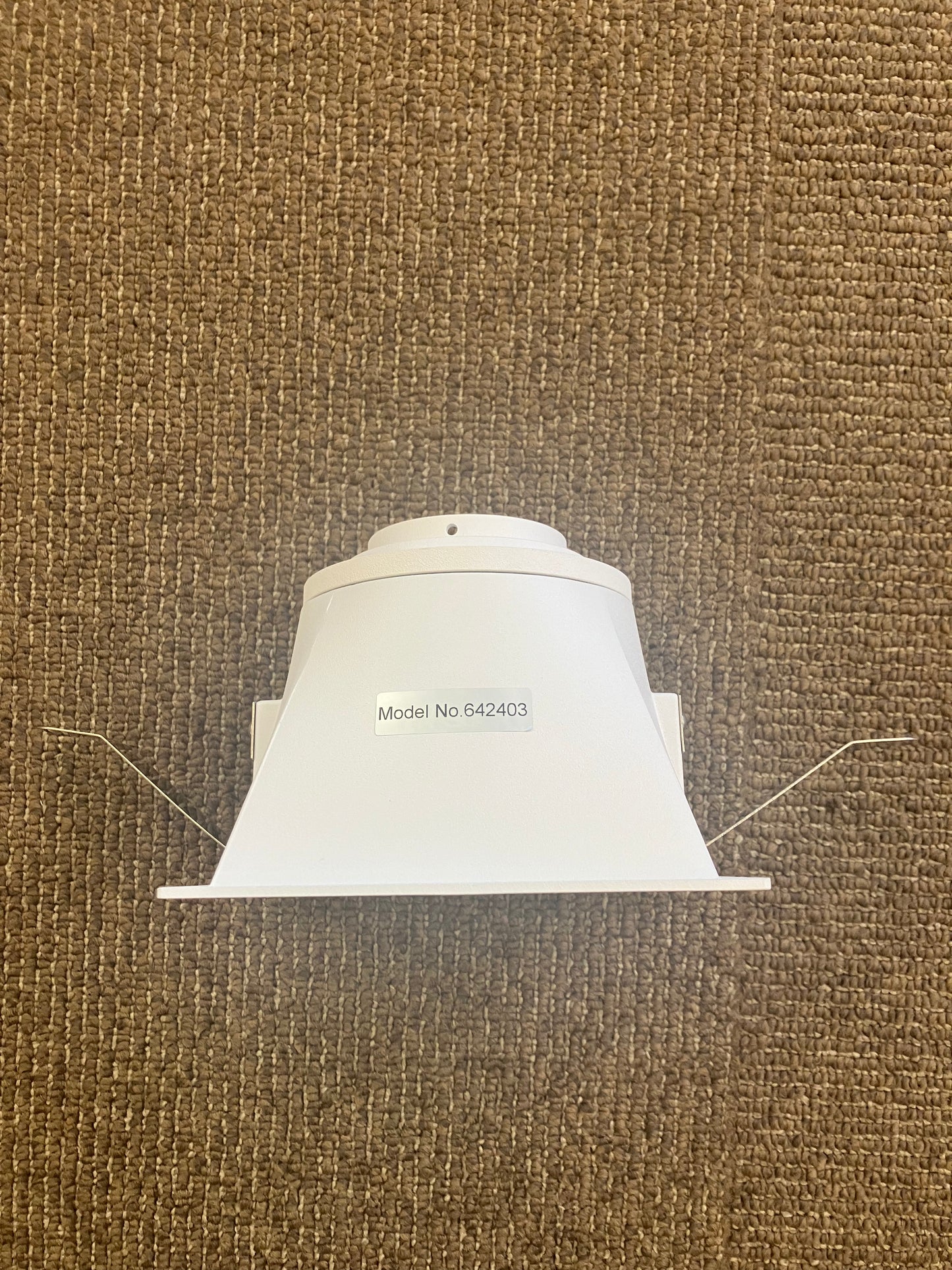 Nova Luce LUZ 642403 White Aluminium Downlight - CLEARANCE