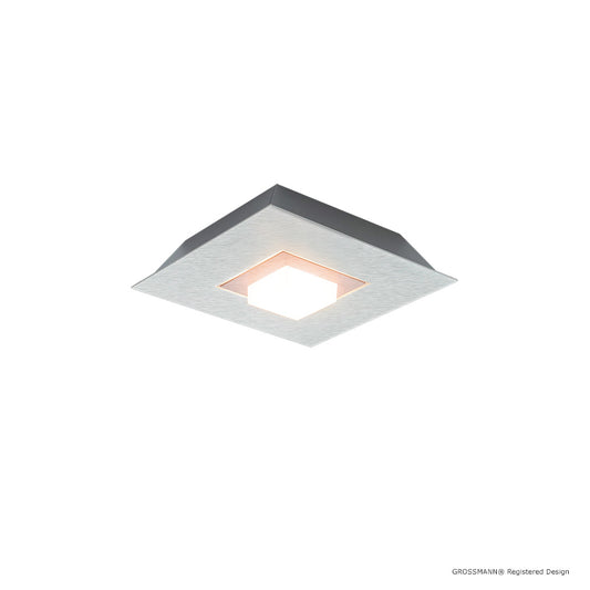 Grossmann KARREE Pearlescent One Lamp Wall / Ceiling Light Pearlescent With Pastel Copper Frames - ID 6655 - CLEARANCE