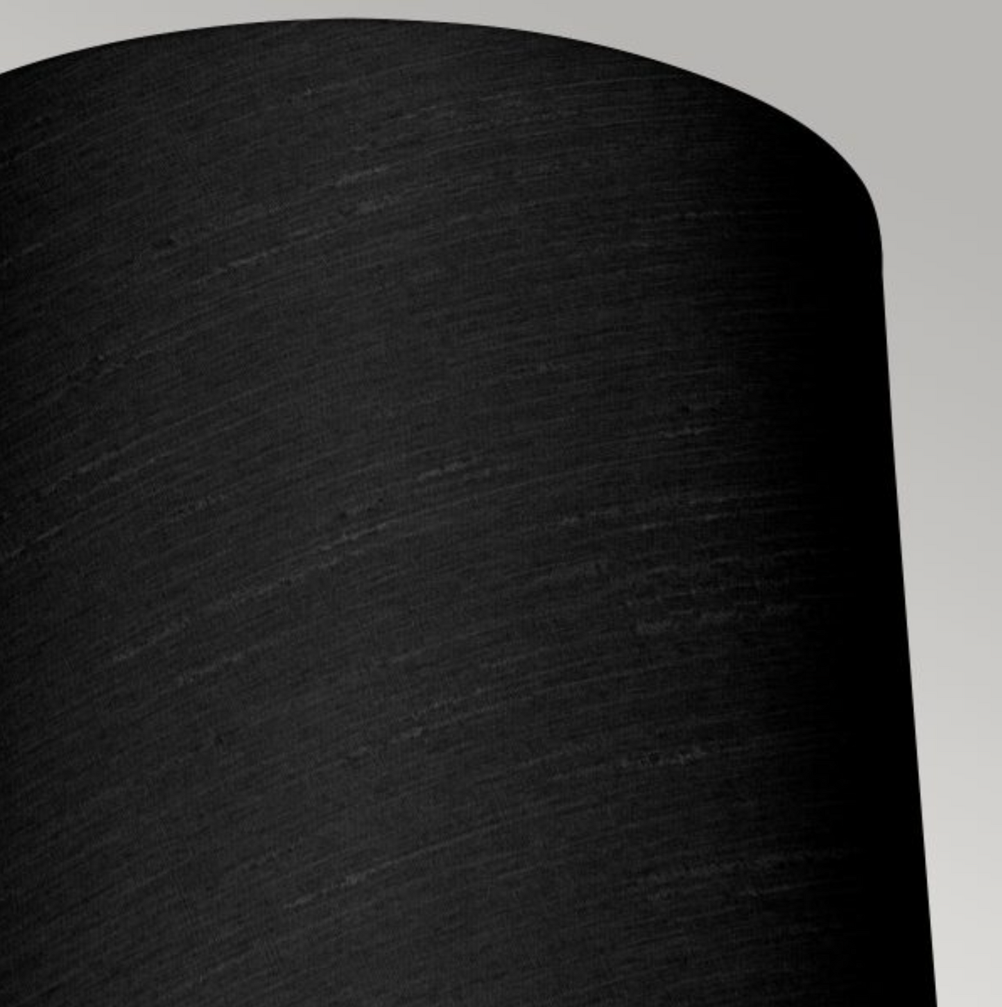 FEL Elegant Curved Arm Polished Chrome Bathroom Wall Light With Black Faux Silk Shade - ID 12591