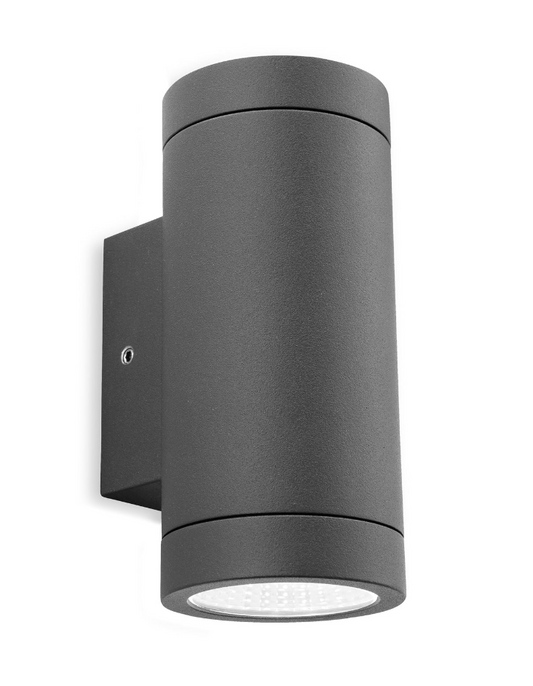 Harefield Graphite Double Outdoor Wall Light - ID 12969