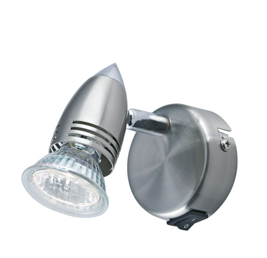 där GEMINI Satrin Chrome GU10 Spotlight - ID 1766 - CLEARANCE