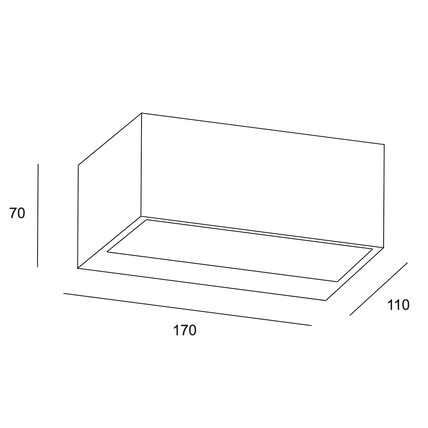 LEDS-C4 NEMESIS Anthracite Exterior Wall Light R7s - ID 13269 - EX-DISPLAY