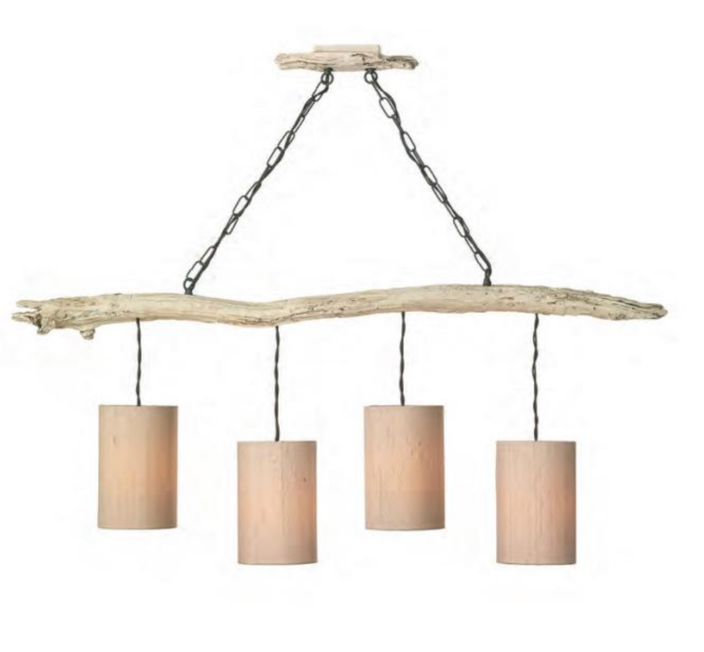 David Hunt Driftwood 4 Light Pendant - ID 5403 - EX-DISPLAY