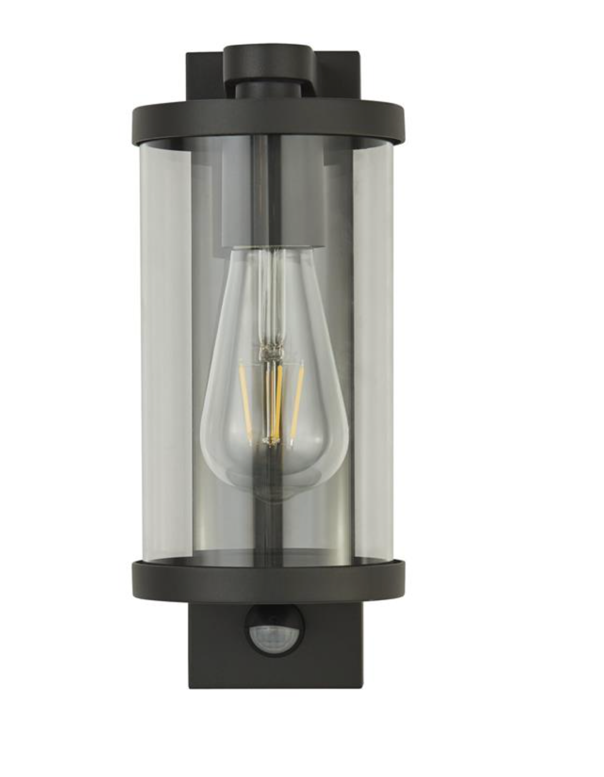 Outdoor Wall Light, PIR, Black - ID 13369 - DISCONTINUED
