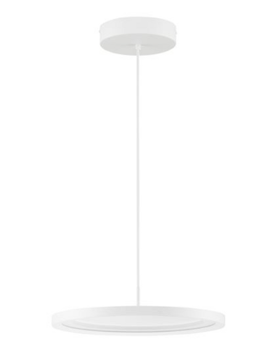 NL Andri Matt White Disc Pendant - ID 13680