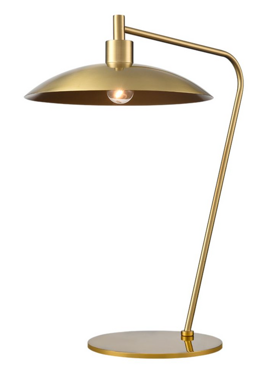 Col Aged Brass Table Light - ID 13737