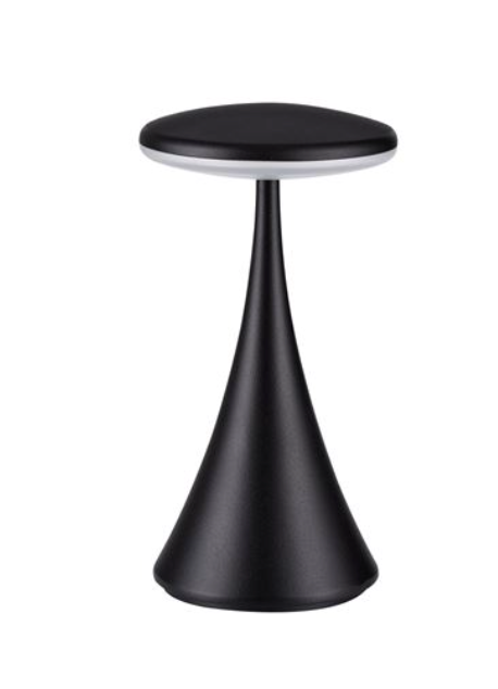 USB Rechargeable Exterior Table Lamp, Sand Black - ID 13805