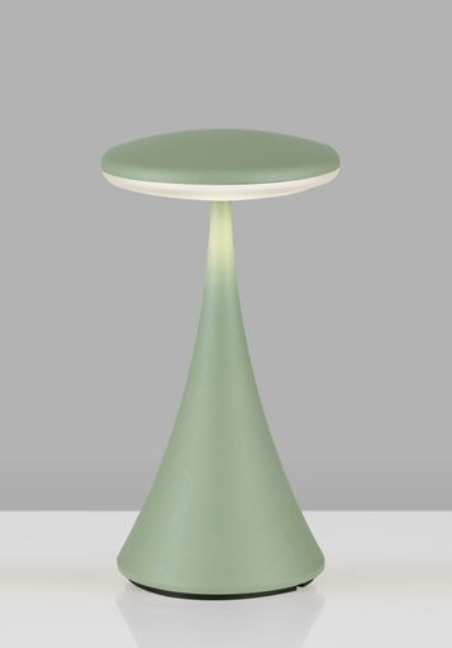 USB Rechargeable Exterior Table Lamp, Olive - ID 13809