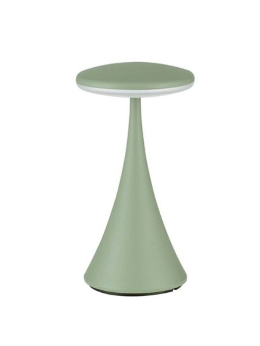 USB Rechargeable Exterior Table Lamp, Olive - ID 13809