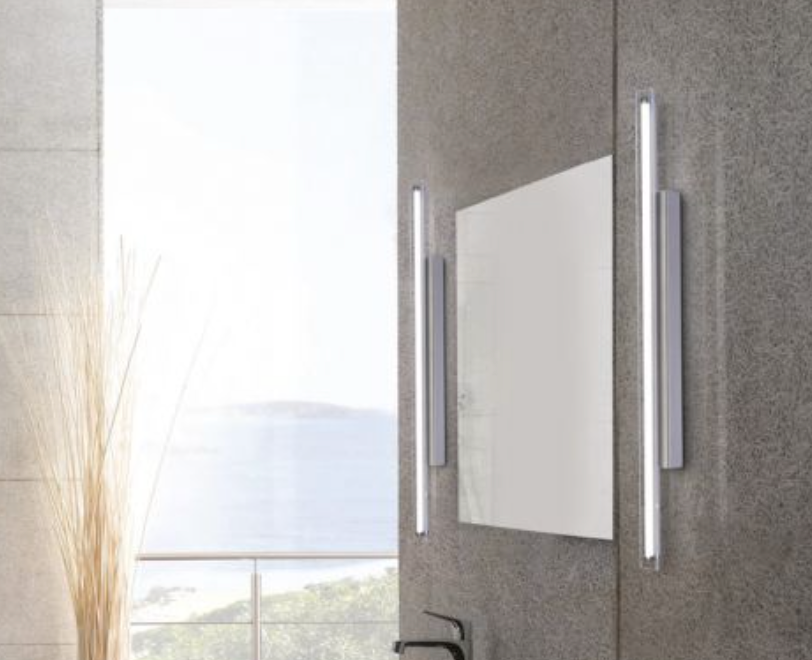PNL Chrome Linear LED Wall Light - ID 13955