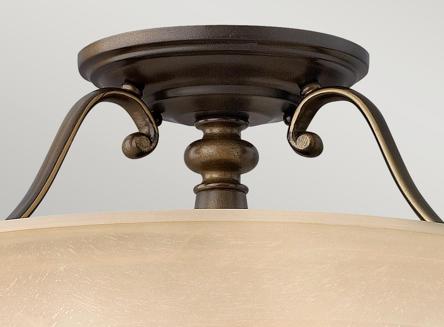 Royal Bronze Semi-Flush Light - ID 7240