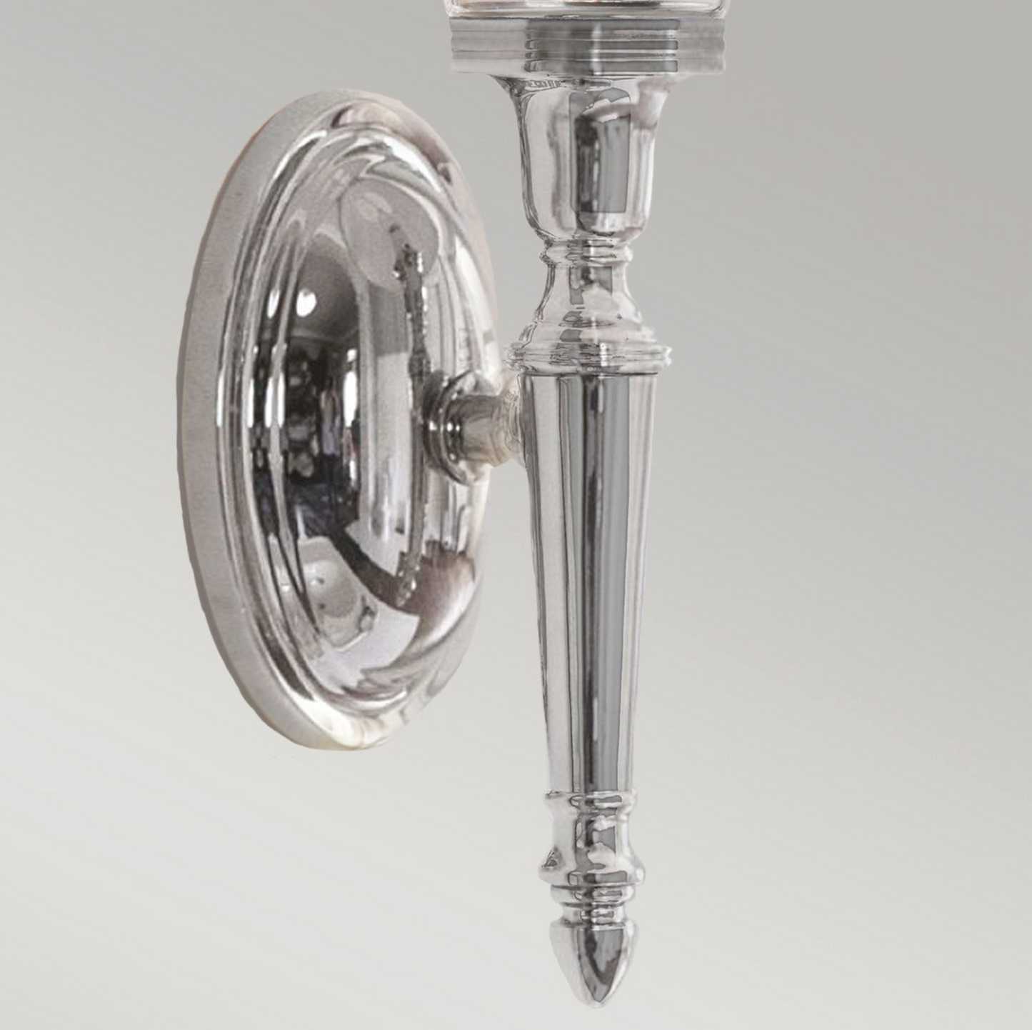Dulwich Bathroom Single Wall Light Polished Chrome - ID 3217