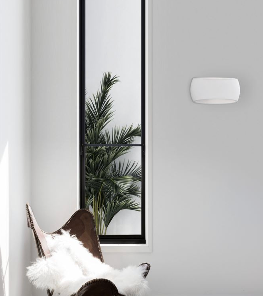 Otelli Wall Washer / Up+Down Wall Light In White Gypsum (Paint-able) - ID 14362
