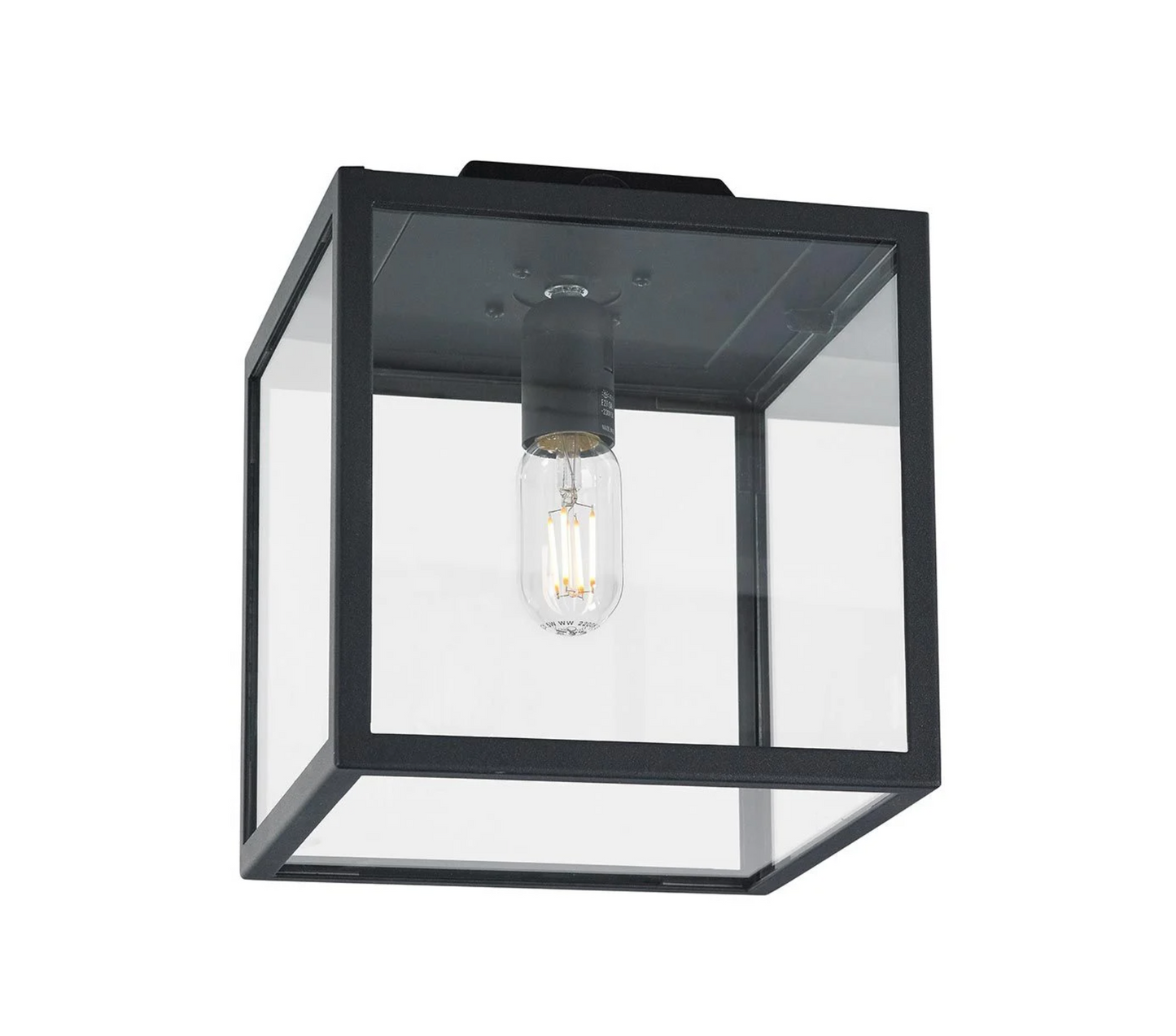 Oten 1lt Cube Flush Exterior Light - ID 14630