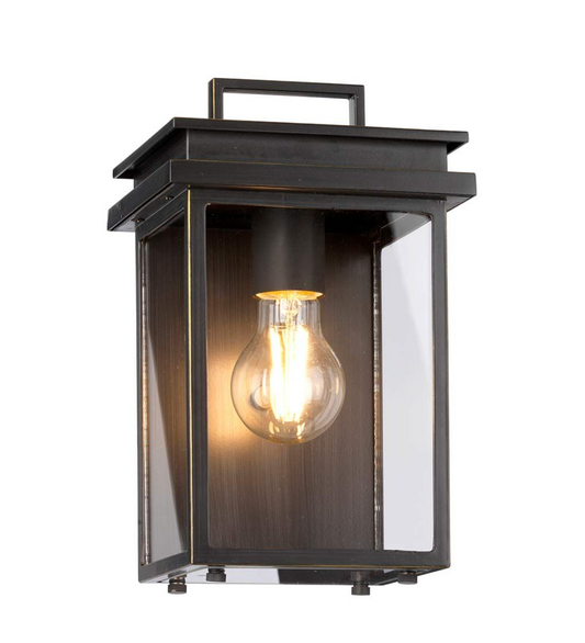 Envie Bronze Exterior Small Wall Box Lantern - ID 14657