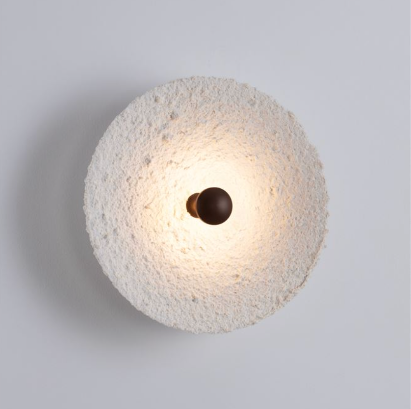 INA Handmade Medium White Decorative Wall Light - ID 14661
