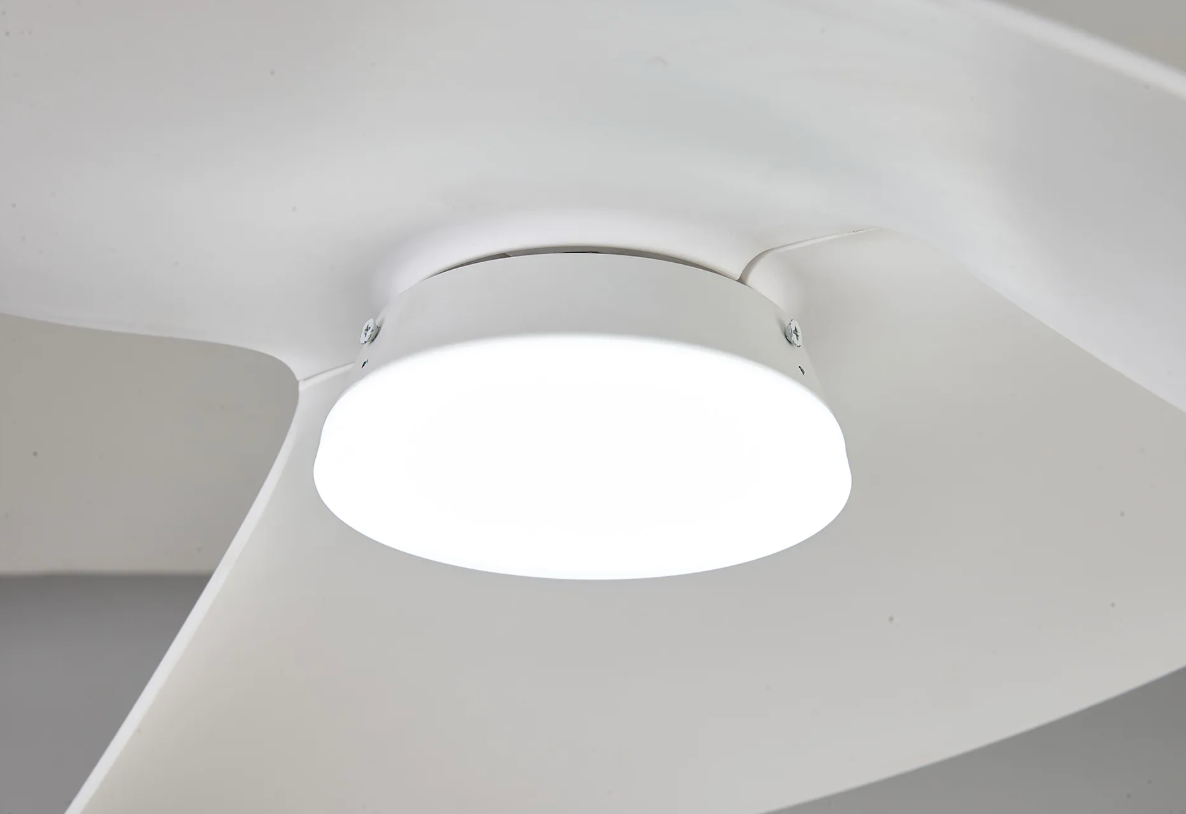 River 70cm White 18W LED Ceiling Fan - ID 14704