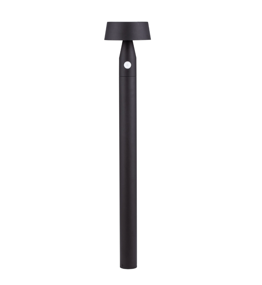 Terra 90cm Black Solar Powered Exterior PIR Bollard - ID 14717