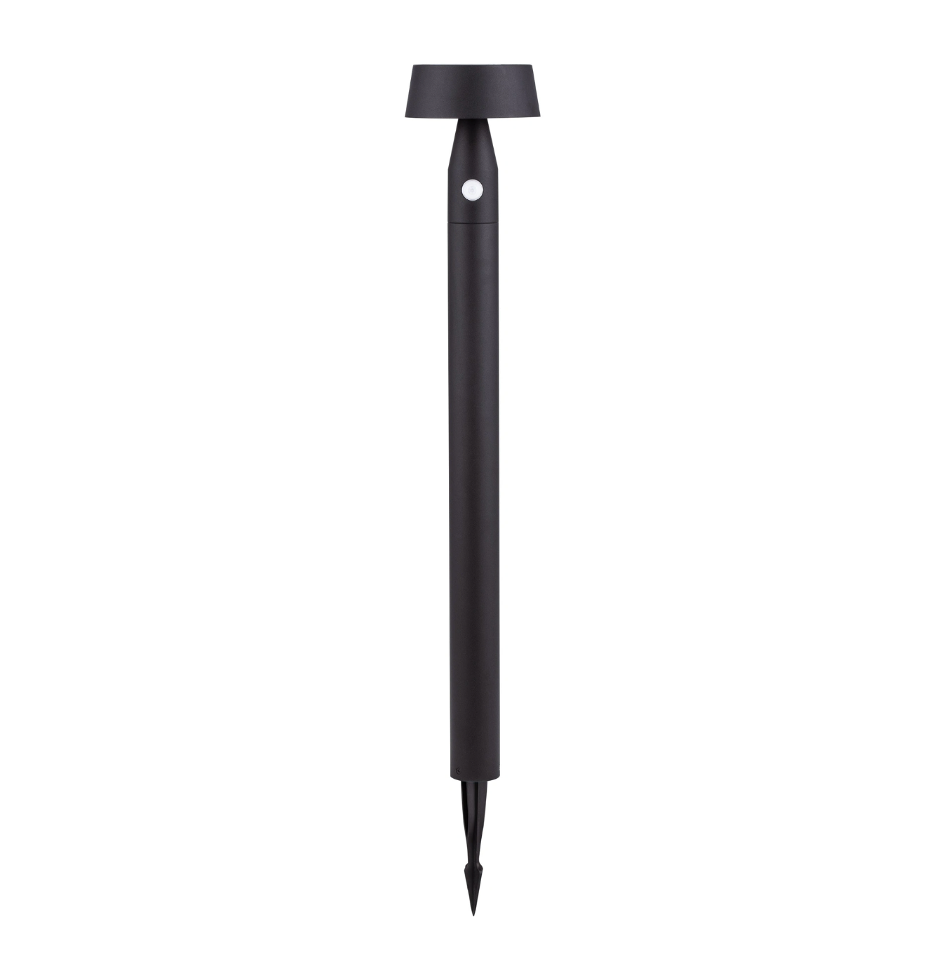 Terra 90cm Black Solar Powered Exterior PIR Bollard - ID 14717