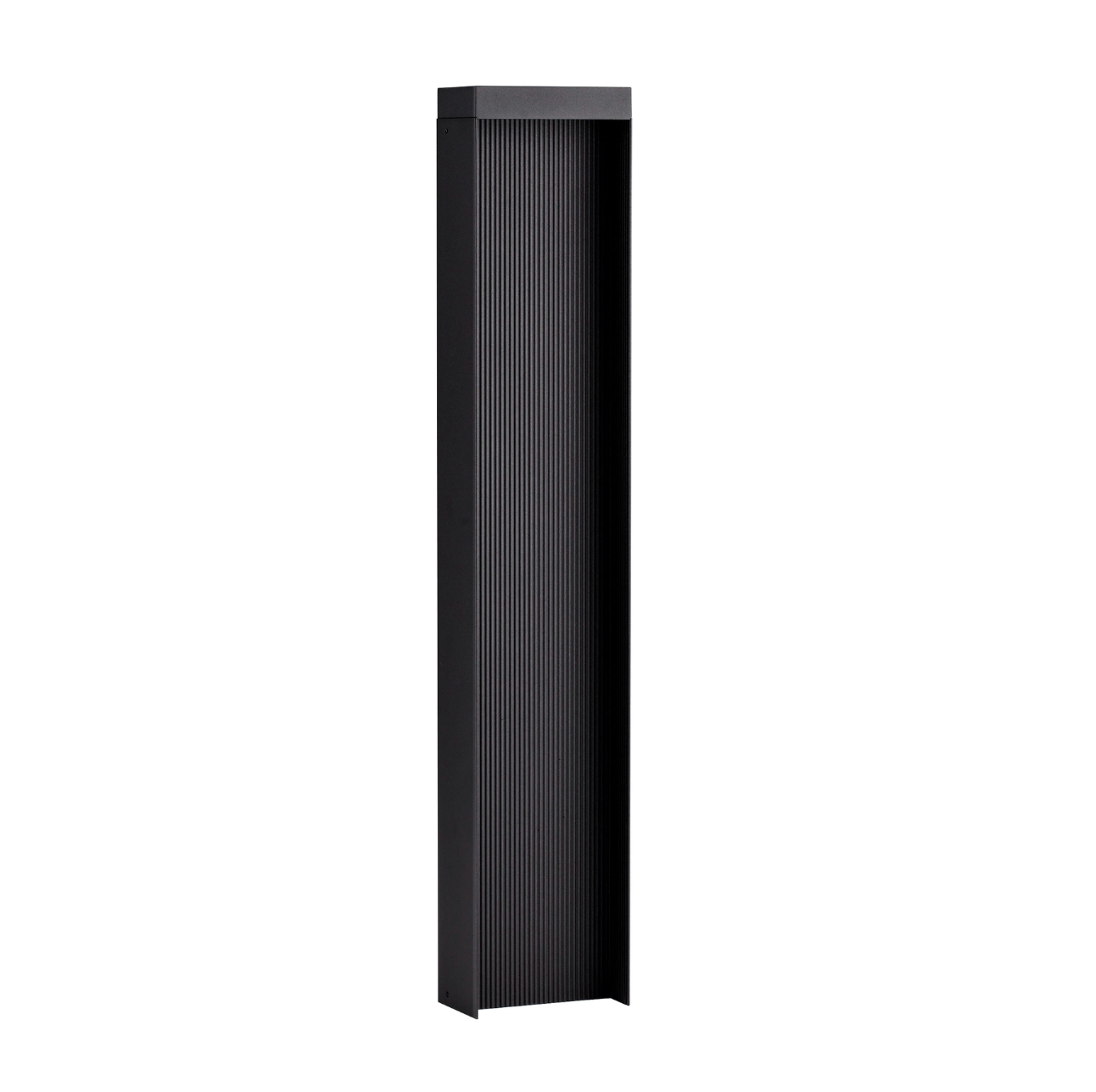 Avenue 75cm Dark Anthracite Exterior Coastal Bollard - ID 14721