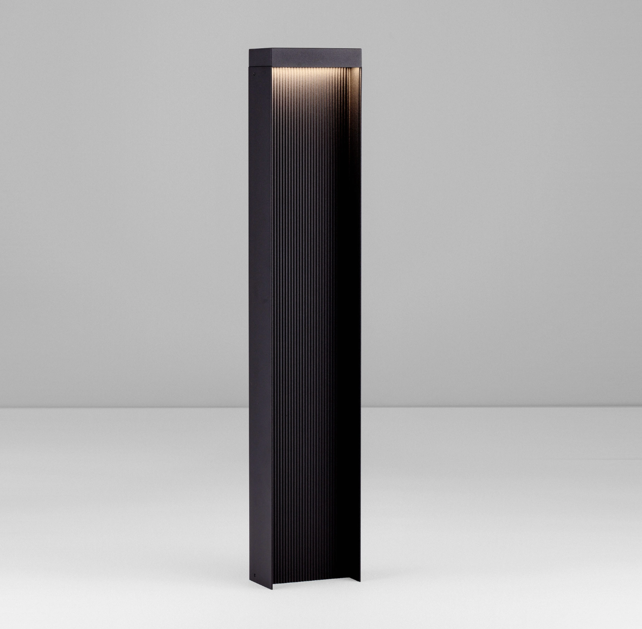 Avenue 75cm Dark Anthracite Exterior Coastal Bollard - ID 14721