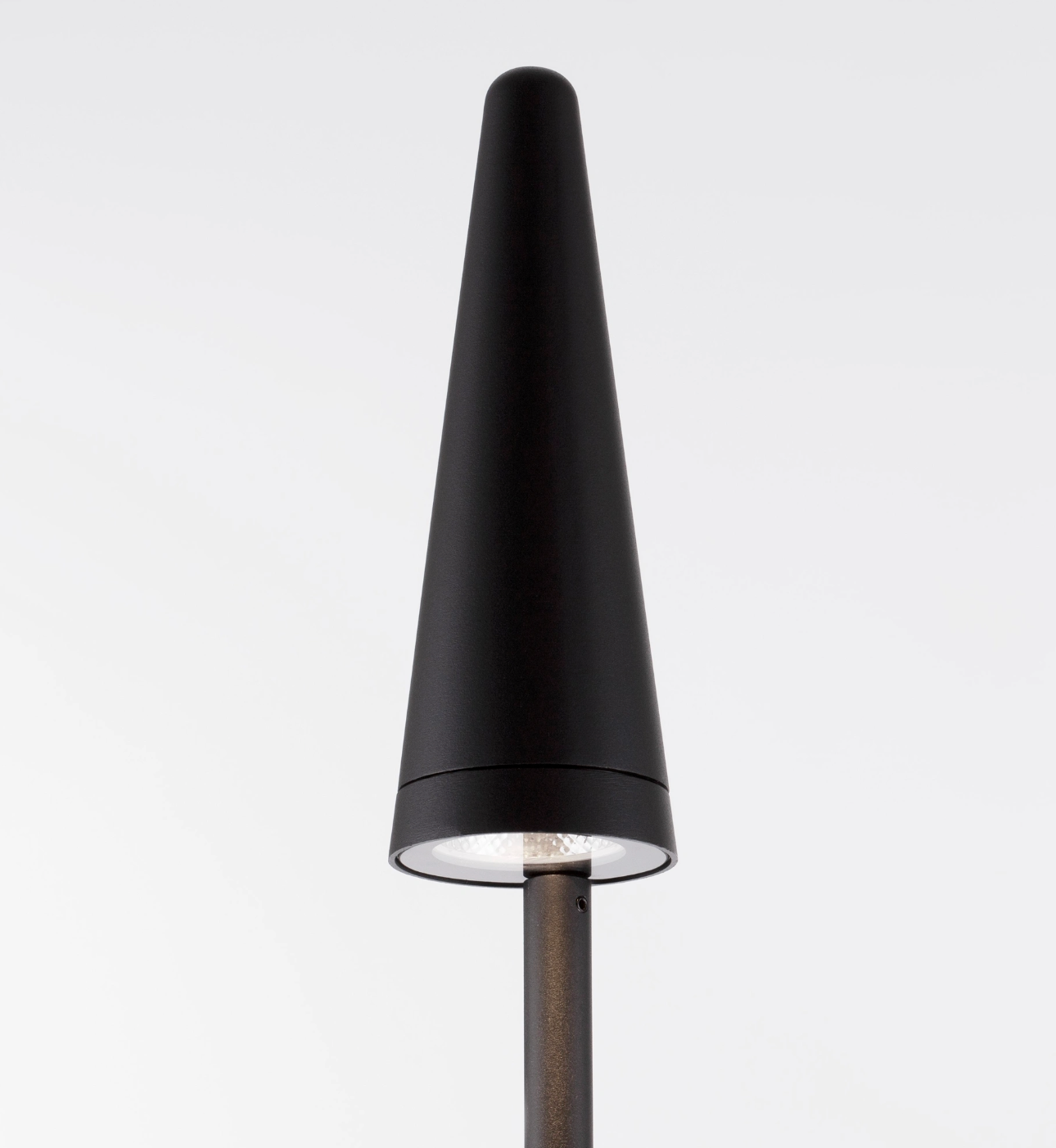 Thorpe Sleek Dark Anthracite Coastal Exterior Bollard - ID 14722