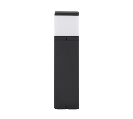 Smith 50cm Dark Grey Simplistic Exterior Bollard - ID 14724