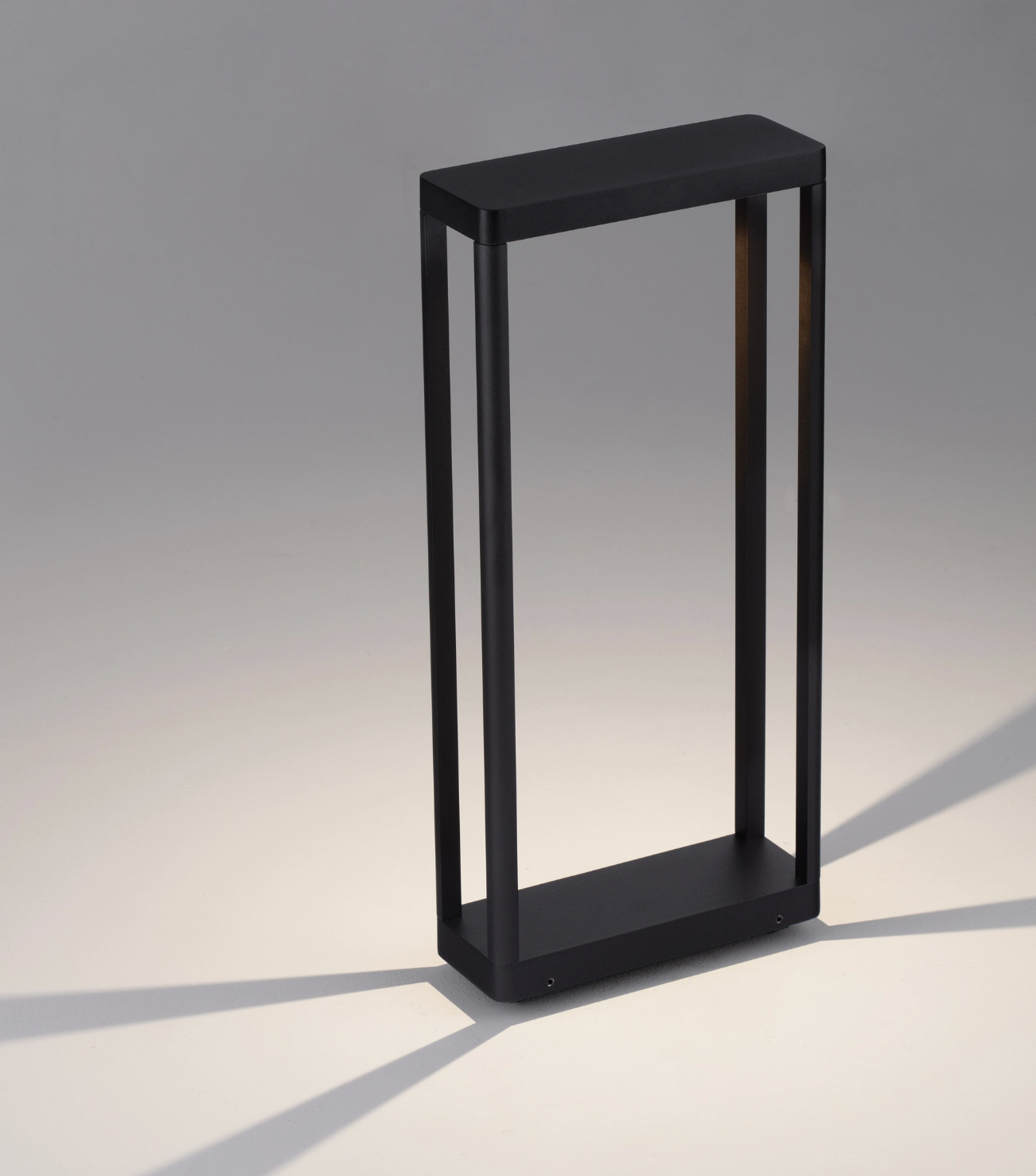 Dirac Medium Dark Anthracite Exterior 8W Box Bollard - ID 14752