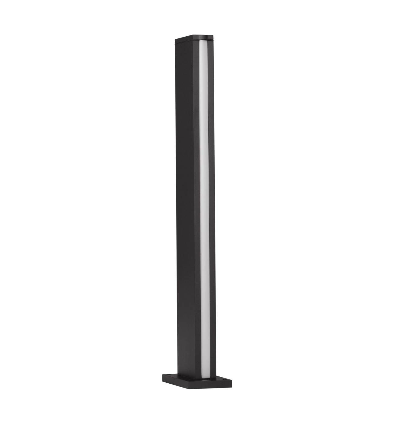 Sabre 70cm Minimalistic Dark Anthracite Exterior Bollard - ID 14759
