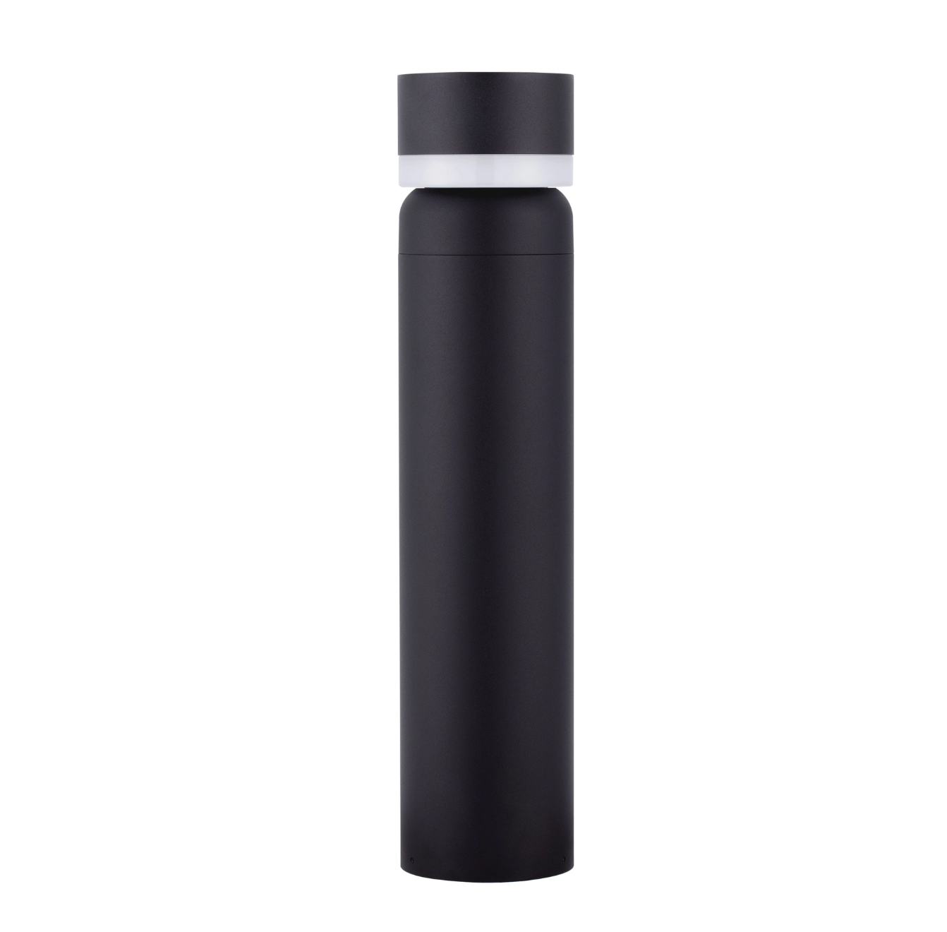 Skye Large Sandy Black Exterior Round Bollard - ID 14767