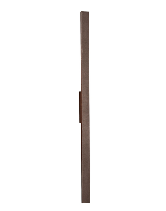 Rodd Vertical Corten Decorative Exterior Coastal Wall Light - ID 14781