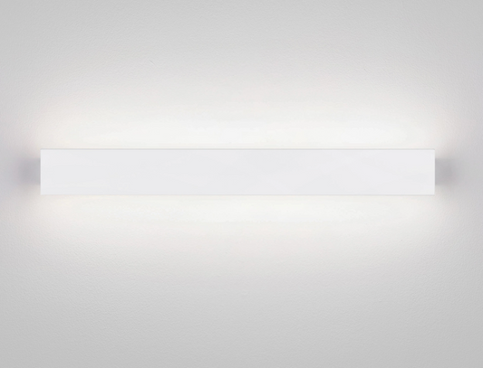 Aden Small White Linear Decorative Coastal Wall Light - ID 14784