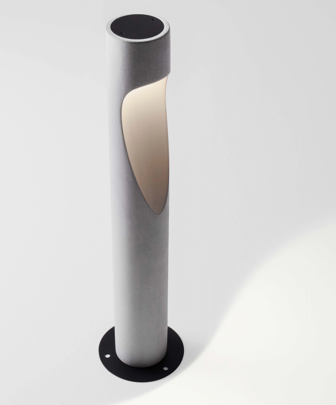 Core 75cm Grey Cement Exterior Coastal Bollard - ID 14793