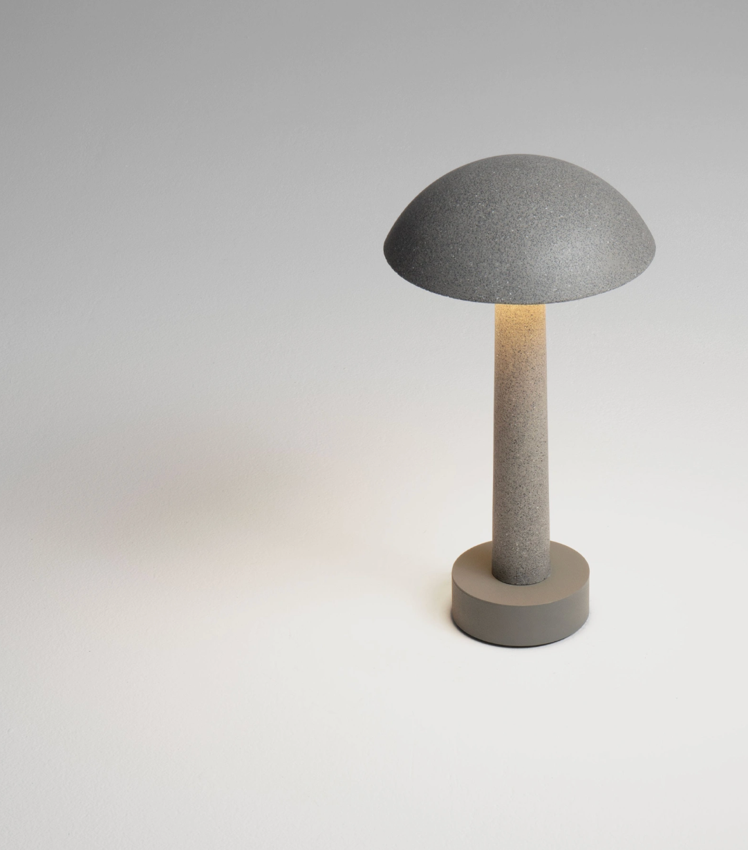Morel 35cm Black Sandstone Cement Exterior Coastal Bollard - ID 14794