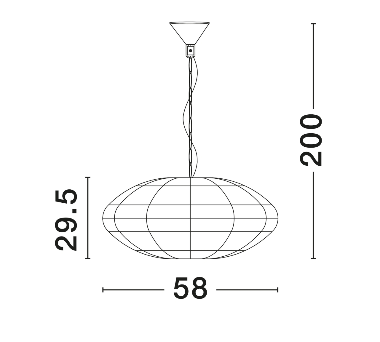 Sari Saucer Natural Woven Pendant Light - ID 14815