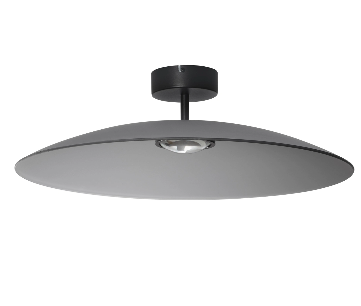 Life Flush 60cm Smoked Glass Disc Light - ID 14836