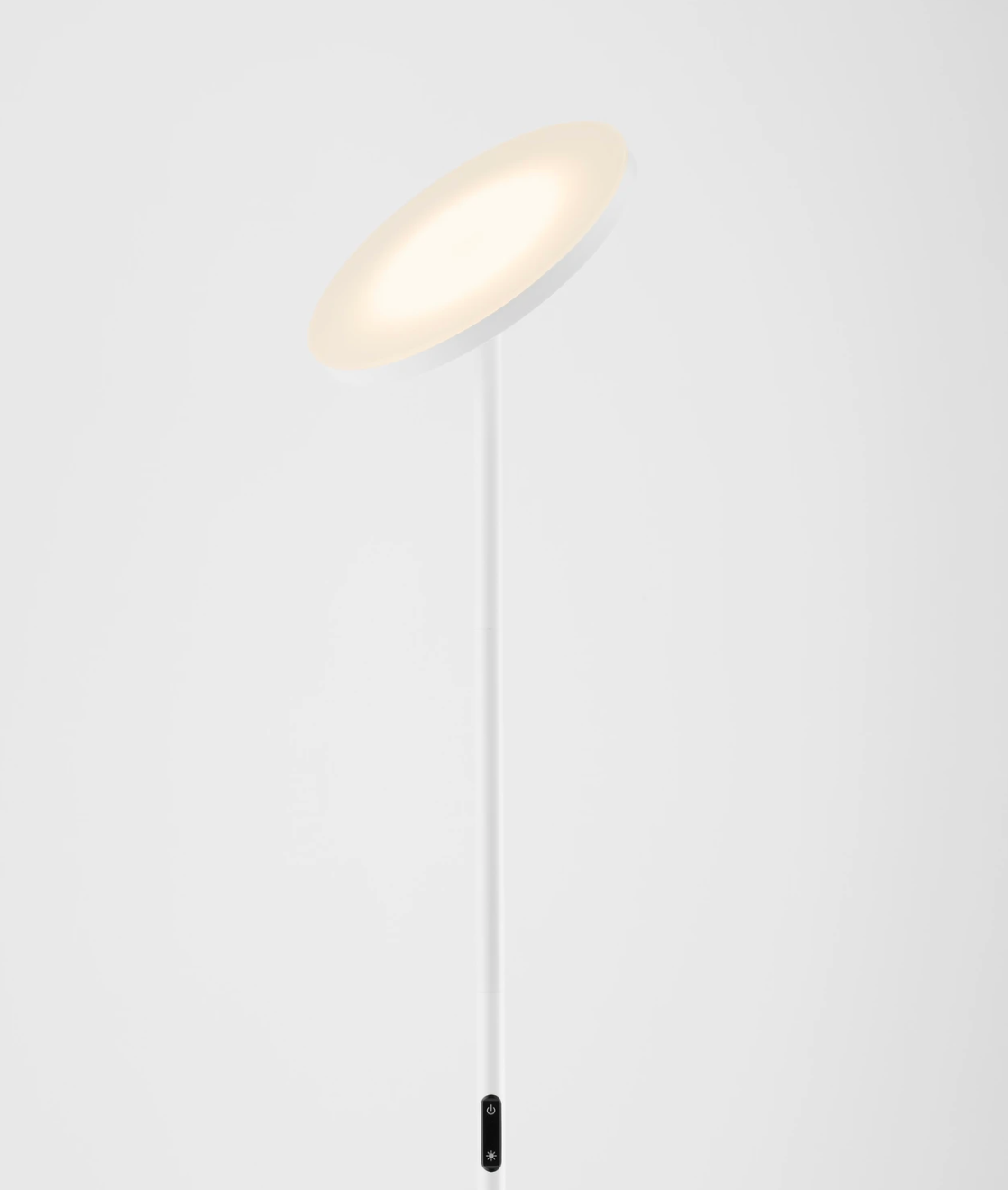 KRO White Uplighter Floor Lamp - ID 14915