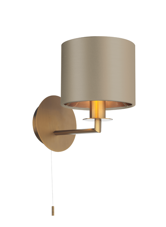 Homerton 1 Light Wall Light In Bronze - ID 8684