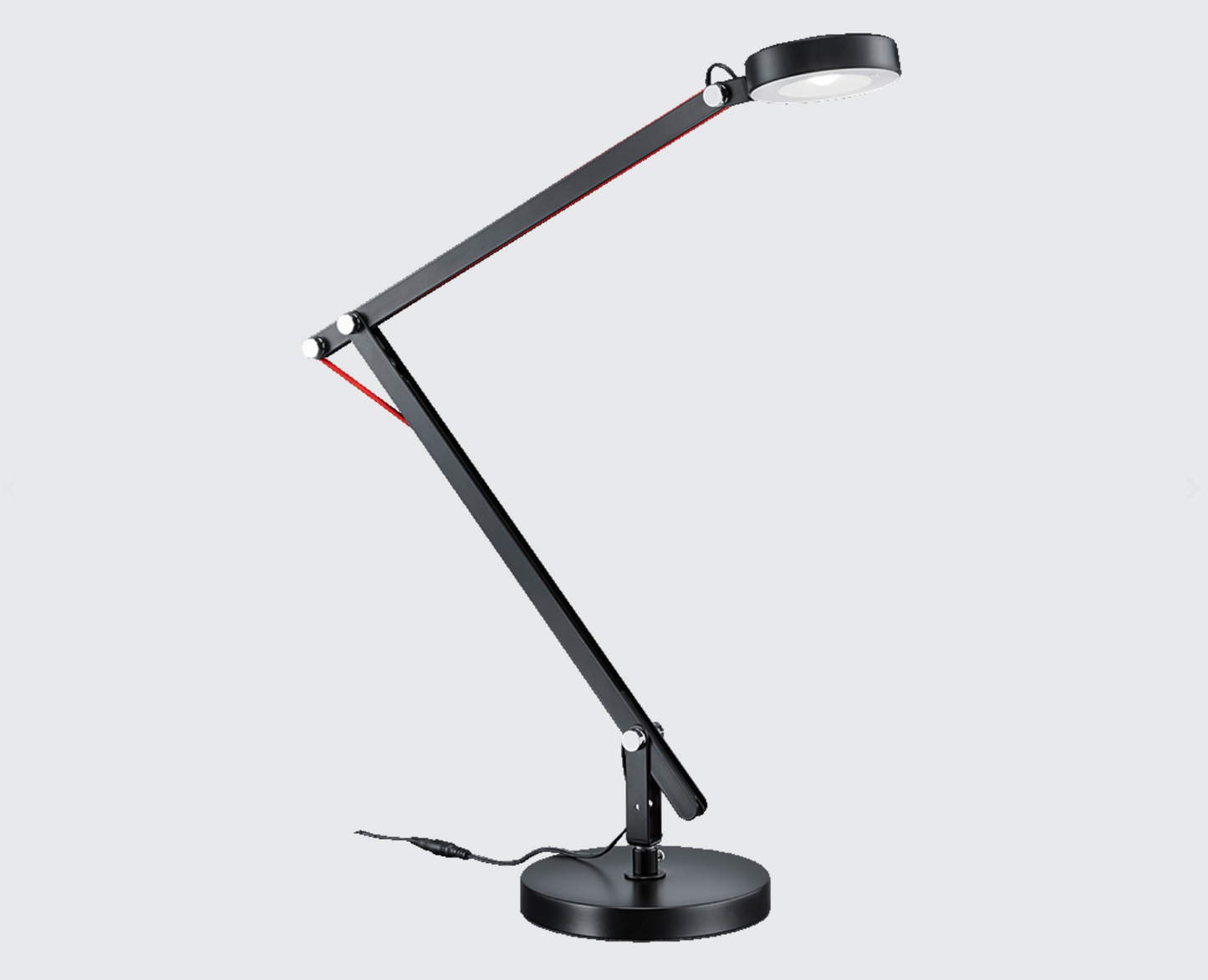 Black Adjustable Arm LED Desk Lamp - ID 14946