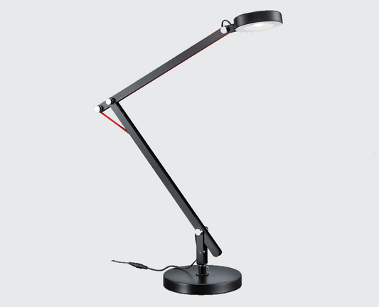 Black Adjustable Arm LED Desk Lamp - ID 14946