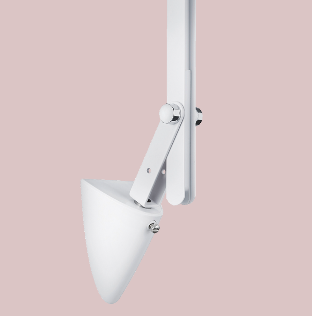 White Adjustable Arm LED Desk Lamp - ID 14947