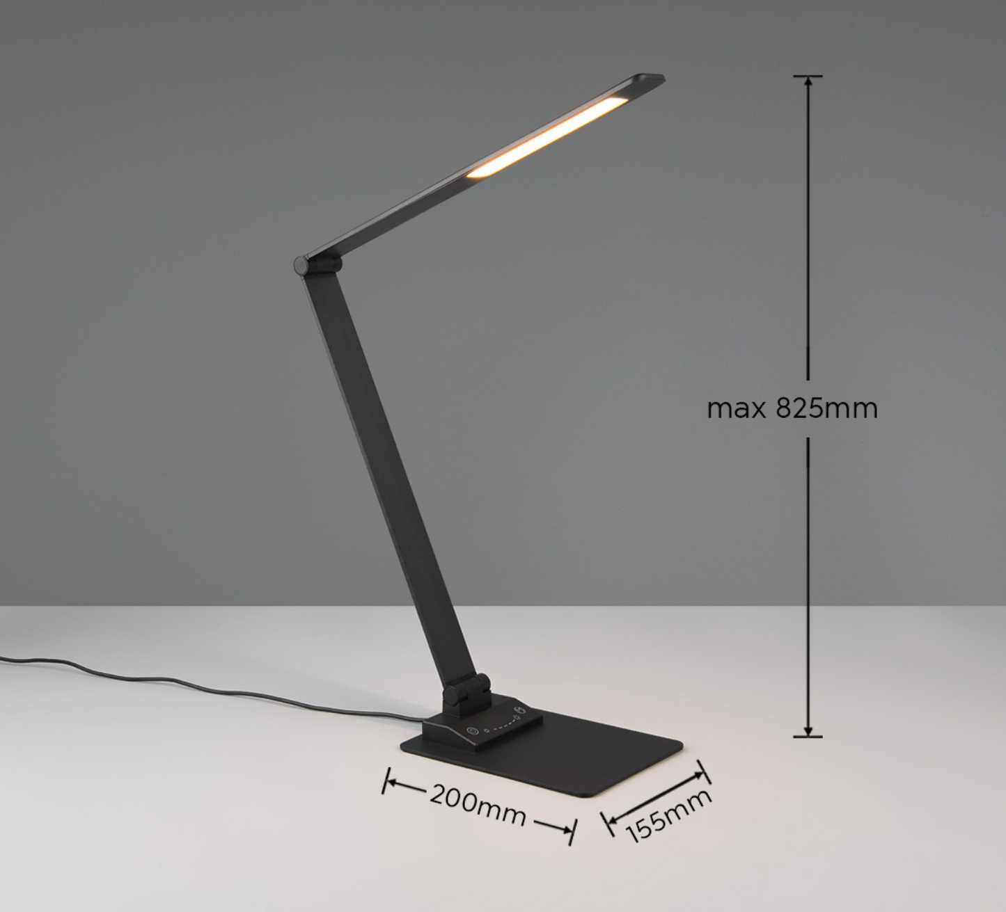 SAV Adjustable Black Desk Lamp - ID 14950