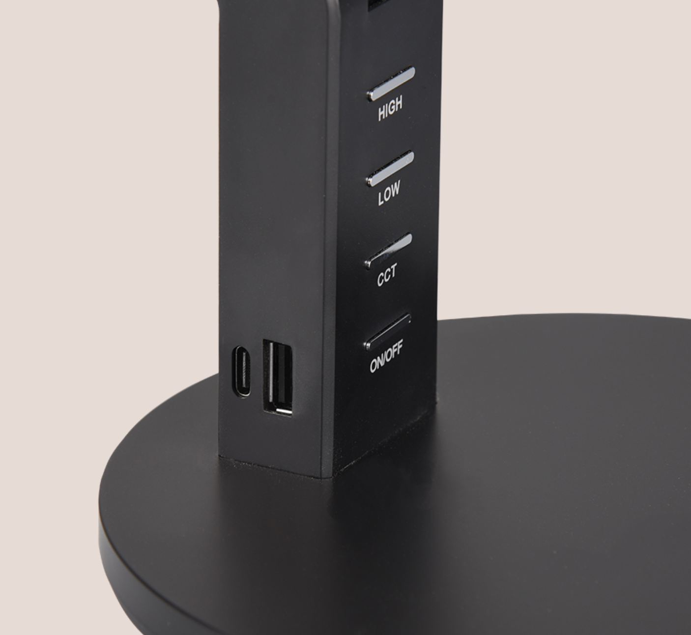 TARLA Adjustable Arm Black Desk Lamp - ID 14952