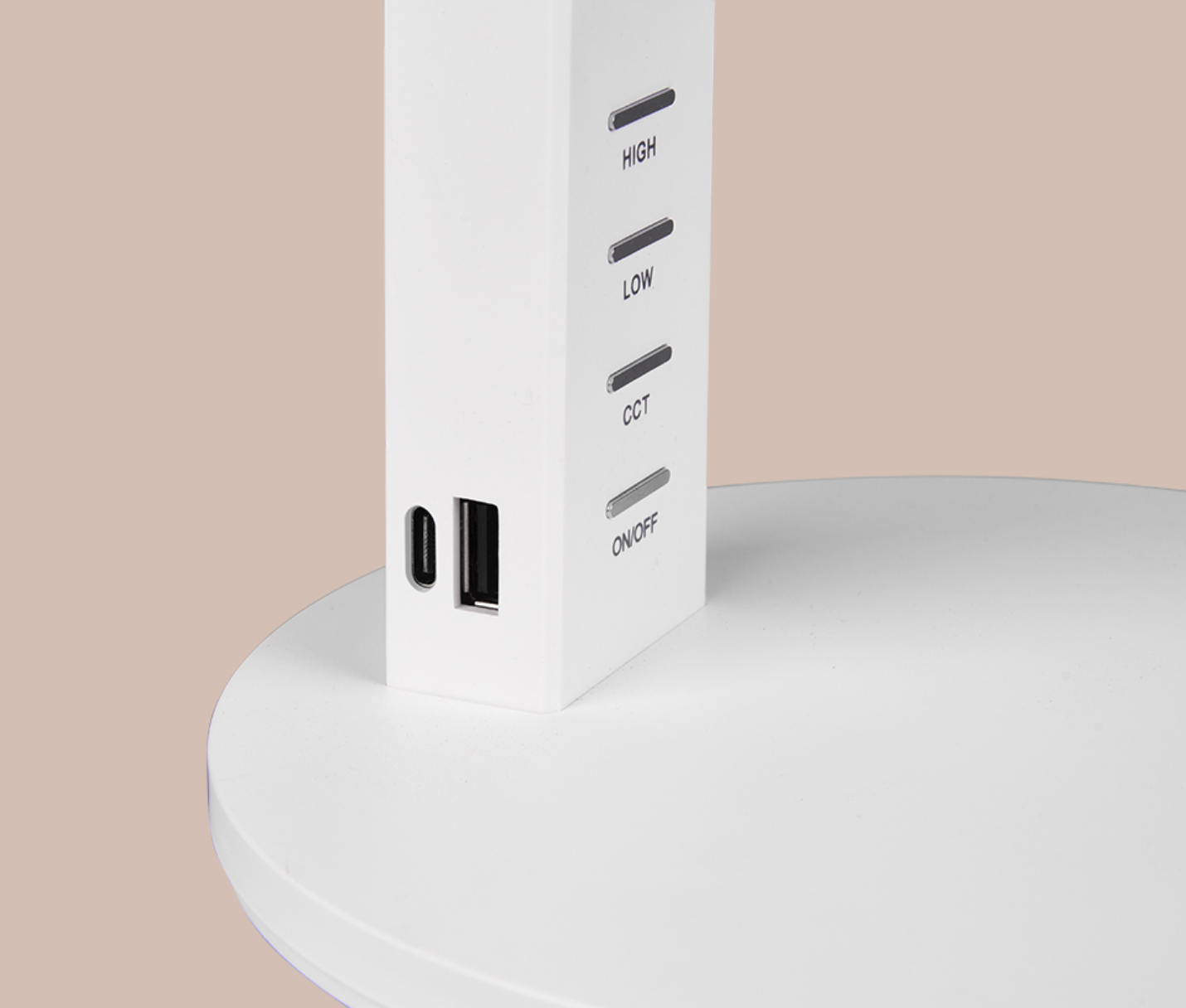 TARLA Adjustable Arm White Desk Lamp - ID 14953