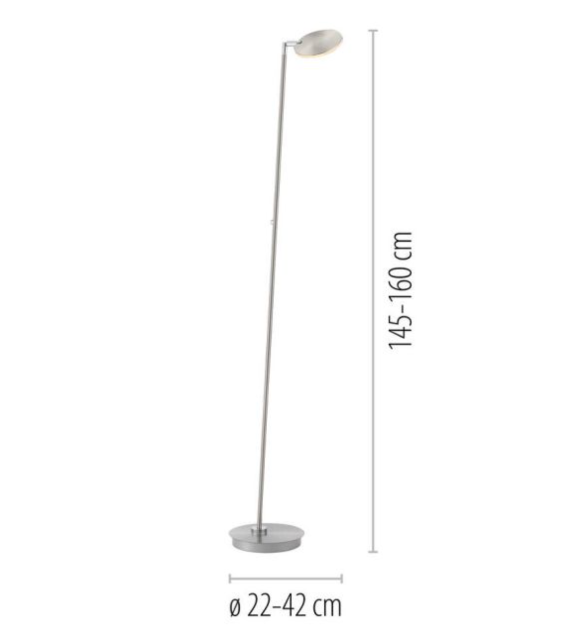 KUBE Wireless Steel LED Floor Lamp - ID 14961