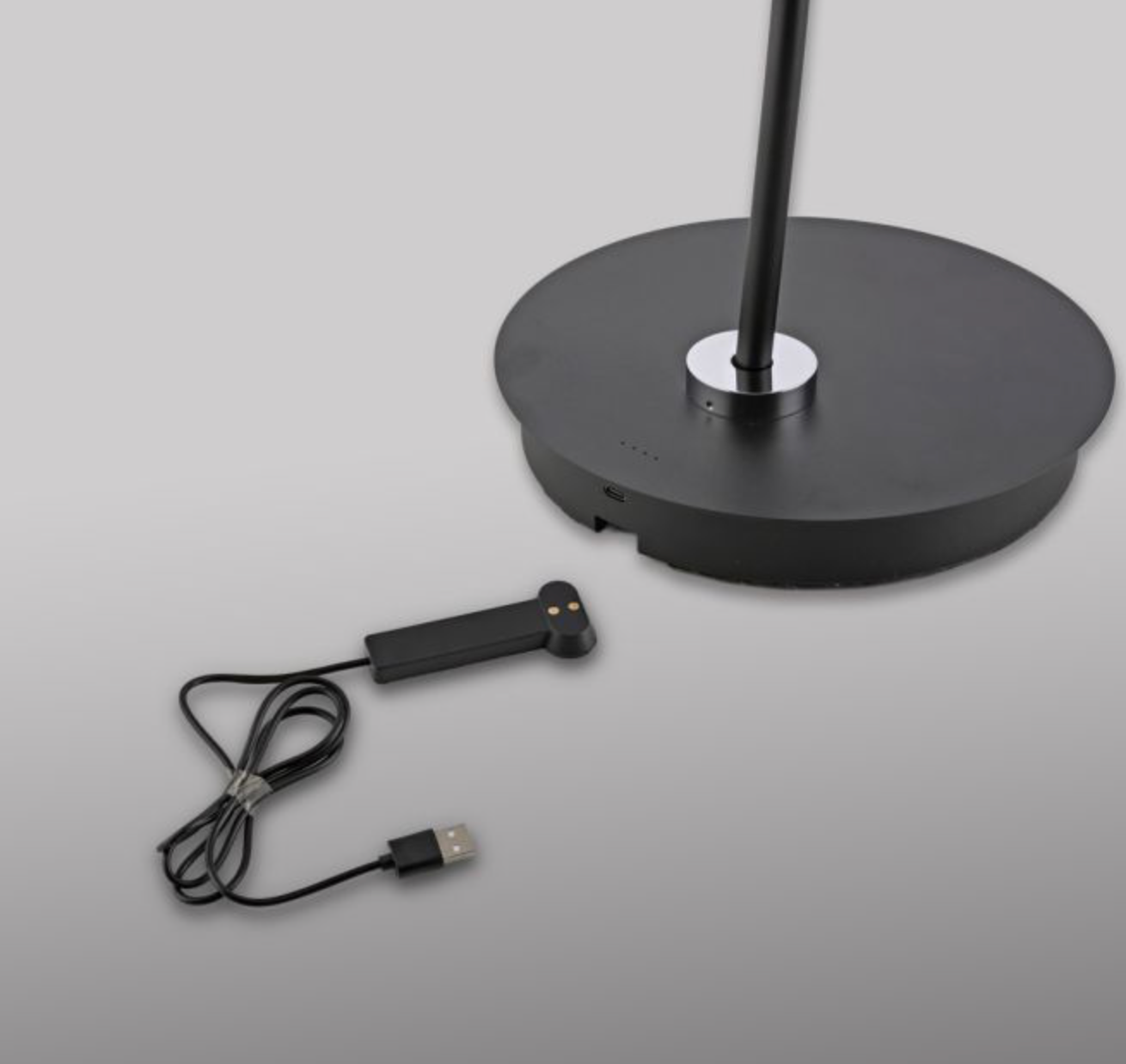 KUBE Wireless Black LED Floor Lamp - ID 14962