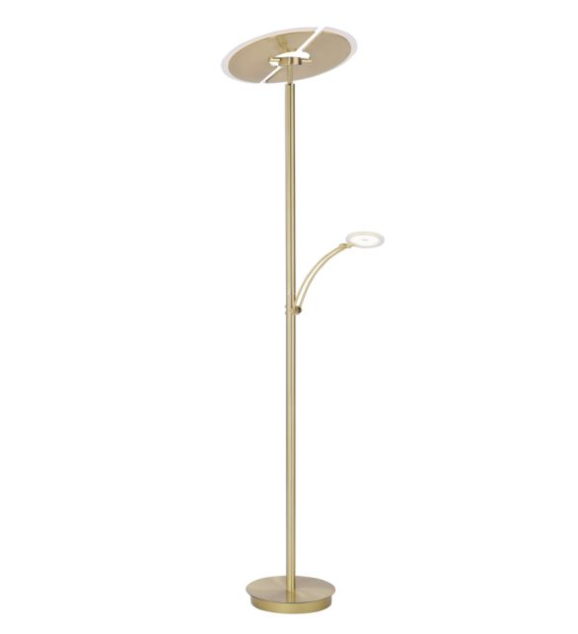 TRUM Adjustable Brass Mother and Child Floor Lamp - ID 149657