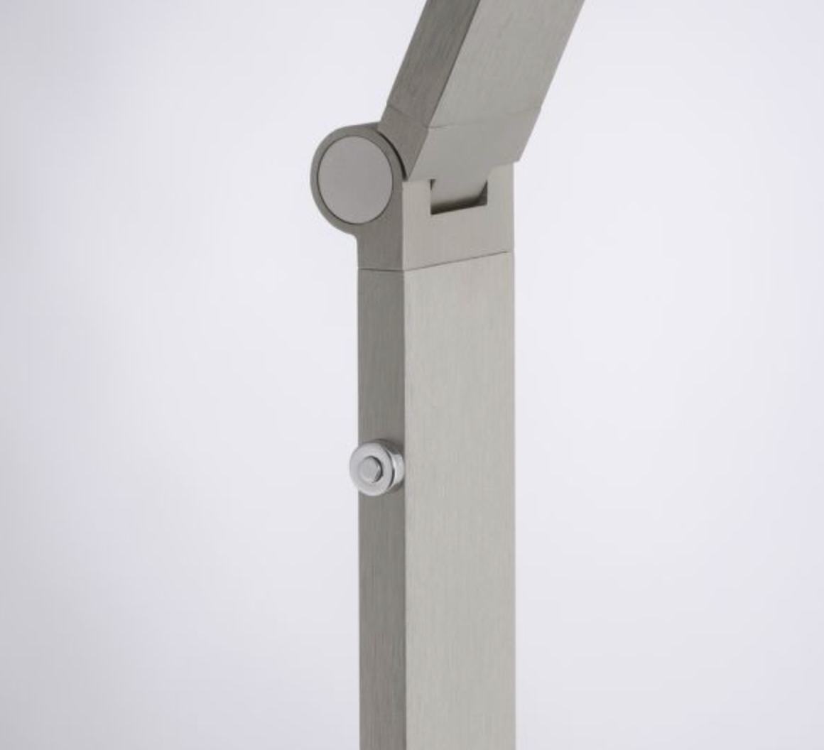 YAMS Adjustable Silver 8W LED Desk Lamp - ID 14968