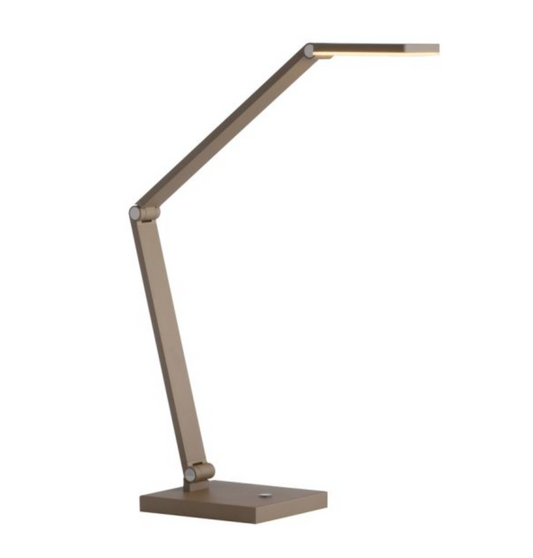 YAMS Adjustable Bronze 8W LED Desk Lamp - ID 14970