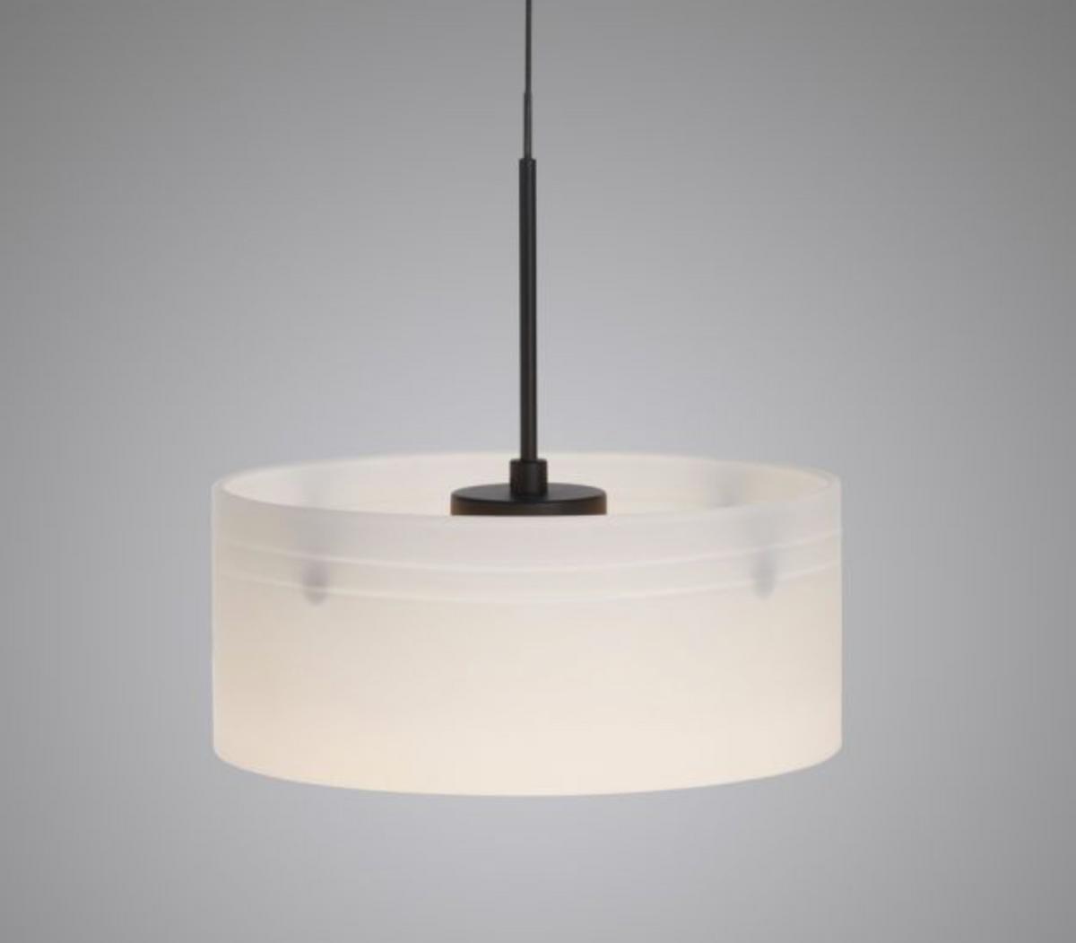 MAKI Black LED Linear 3-Light Pendant - ID 14978
